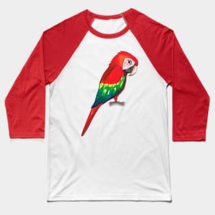 Scarlet macaw Baseball T-Shirt